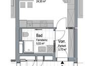 PROVISIONSFREI | ERSTBEZUG - Bezugsfertige 1-Zimmer-Eigentumswohnung mit Balkon und Küche