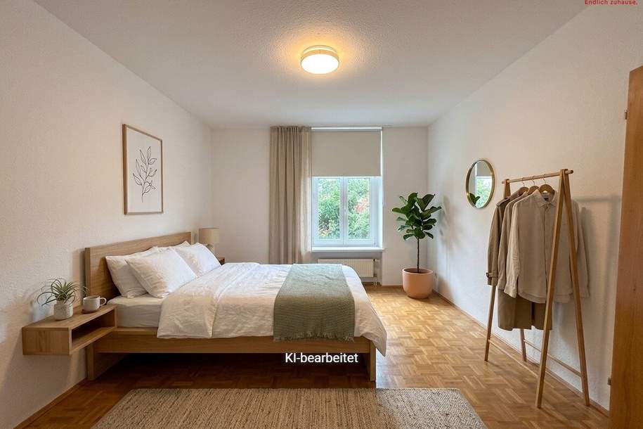 Gemütliche 2-Zimmer-Wohnung mit Balkon und Stellplatz in Linz – ideale Kombination aus Komfort, Lage und Wohnqualität!, Wohnung-miete, 694,45,€, 4030 Linz(Stadt)