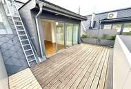 Stilvolle 2-Zimmer Dachgeschosswohnung mit Terrasse nahe Mariahilfer Straße (inkl. Heizkosten)