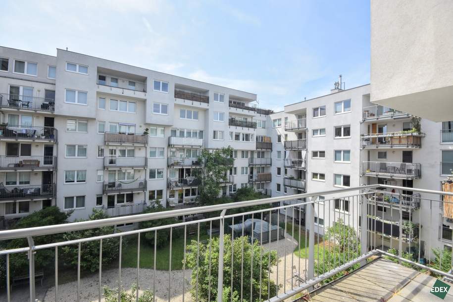 Seidengasse | 2-Zimmer-Ruhelage mit Balkon im Innenhof – 1070 Wien, Wohnung-miete, 1.349,91,€, 1070 Wien 7., Neubau