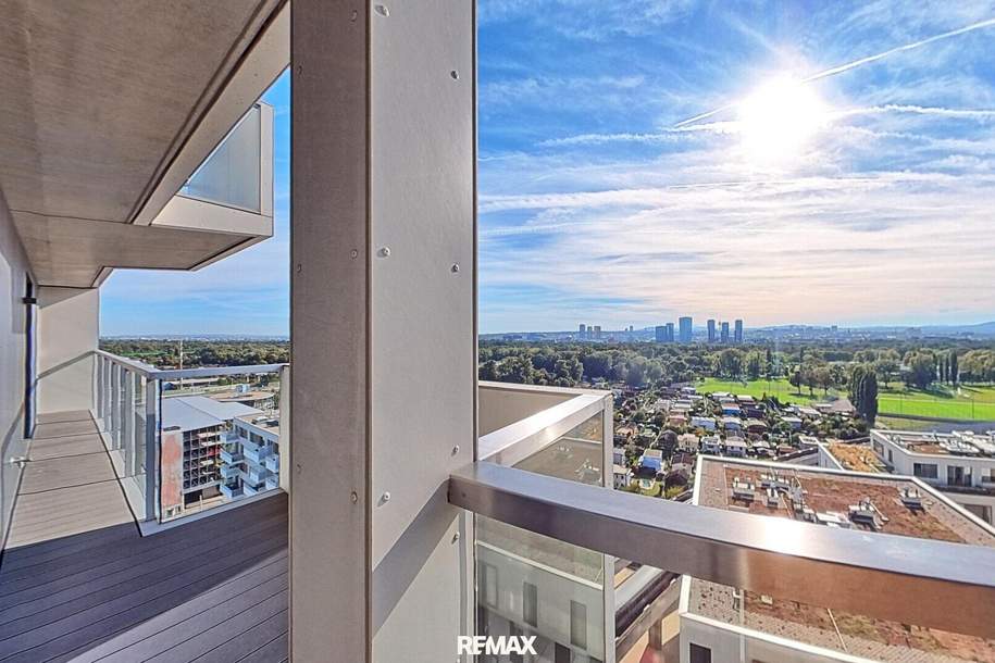 "Marina Tower – 14. Stock", Wohnung-miete, 2.400,00,€, 1020 Wien 2., Leopoldstadt