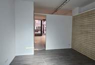 Geschäftsfläche mit ausgezeichneten Auslageflächen