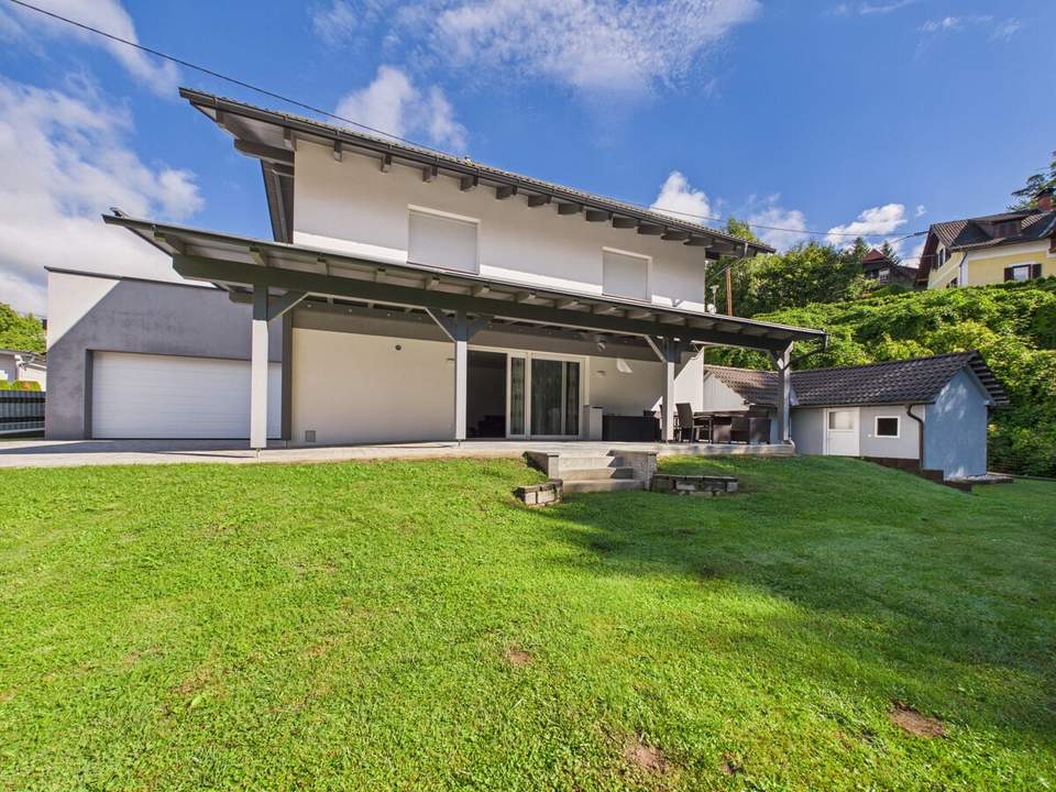 Wohnen, wo andere Urlaub machen – modernes Zuhause mit Sonnenterrassen & Bergblick