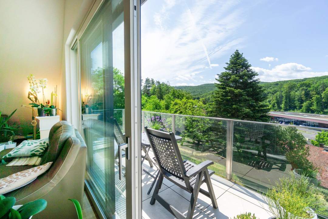 Stilvolle Dachgeschoß-Maisonettewohnung mit einzigartigem Naturpanorama