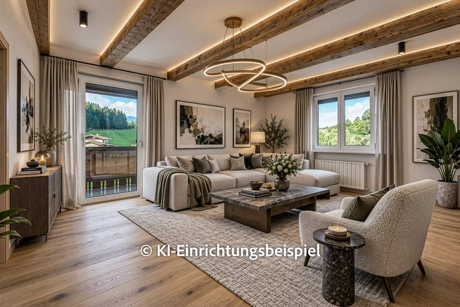 3-Zimmerwohnung in sonniger Lage, Wohnung-kauf, 395.000,€, 6363 Kitzbühel
