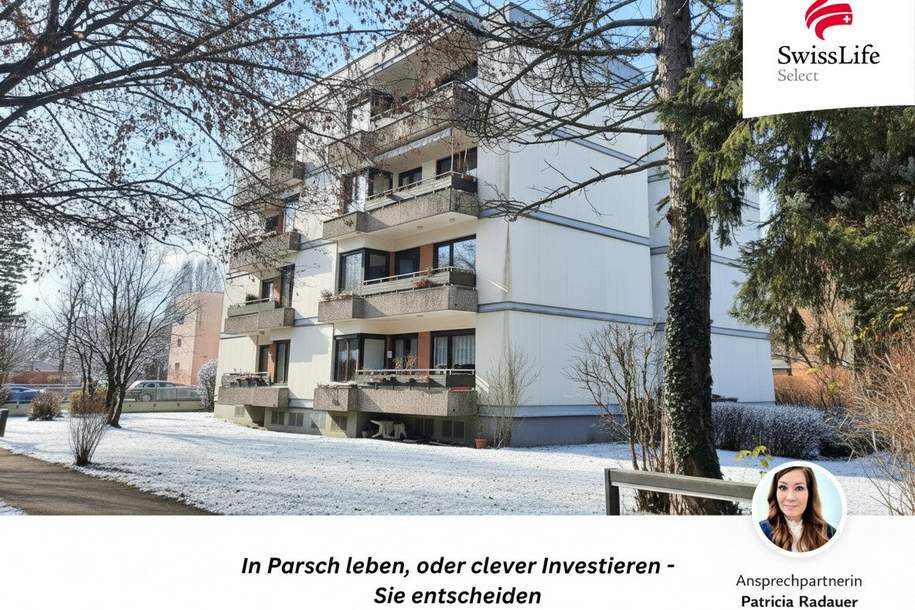 ANKOMMEN oder ANLEGEN - beides richtig in Parsch, Wohnung-kauf, 259.000,€, 5020 Salzburg(Stadt)