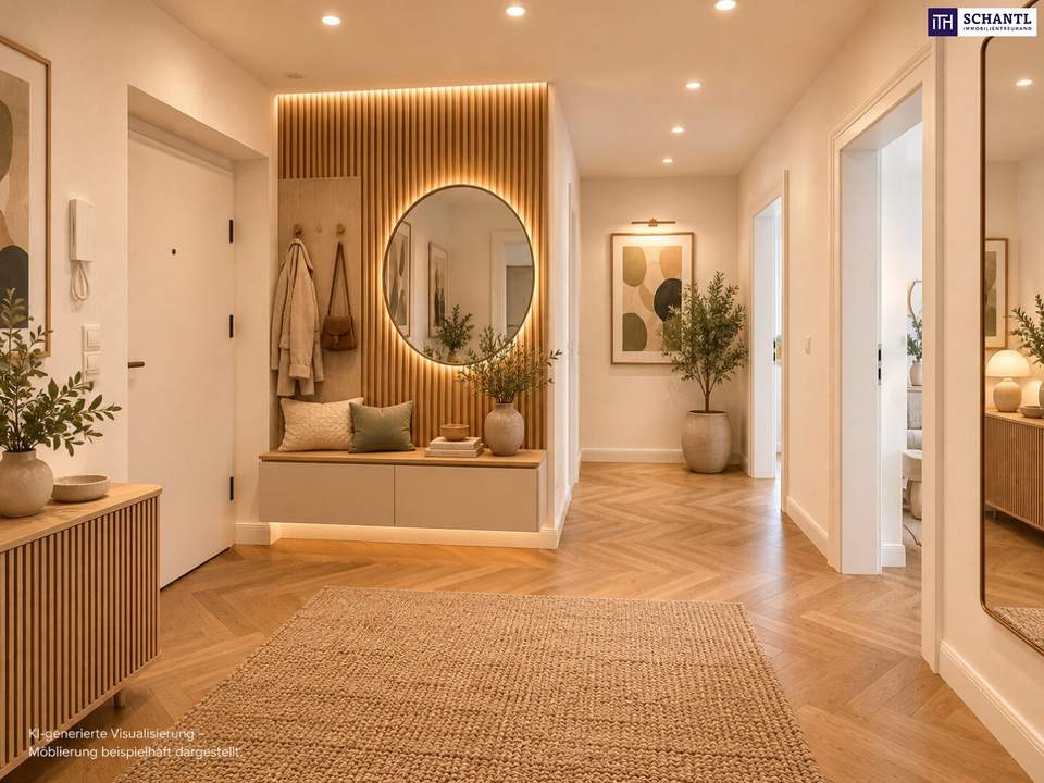86 m² Wohntraum nahe Augarten | 3 Zimmer | Erstbezug nach Sanierung | Lift