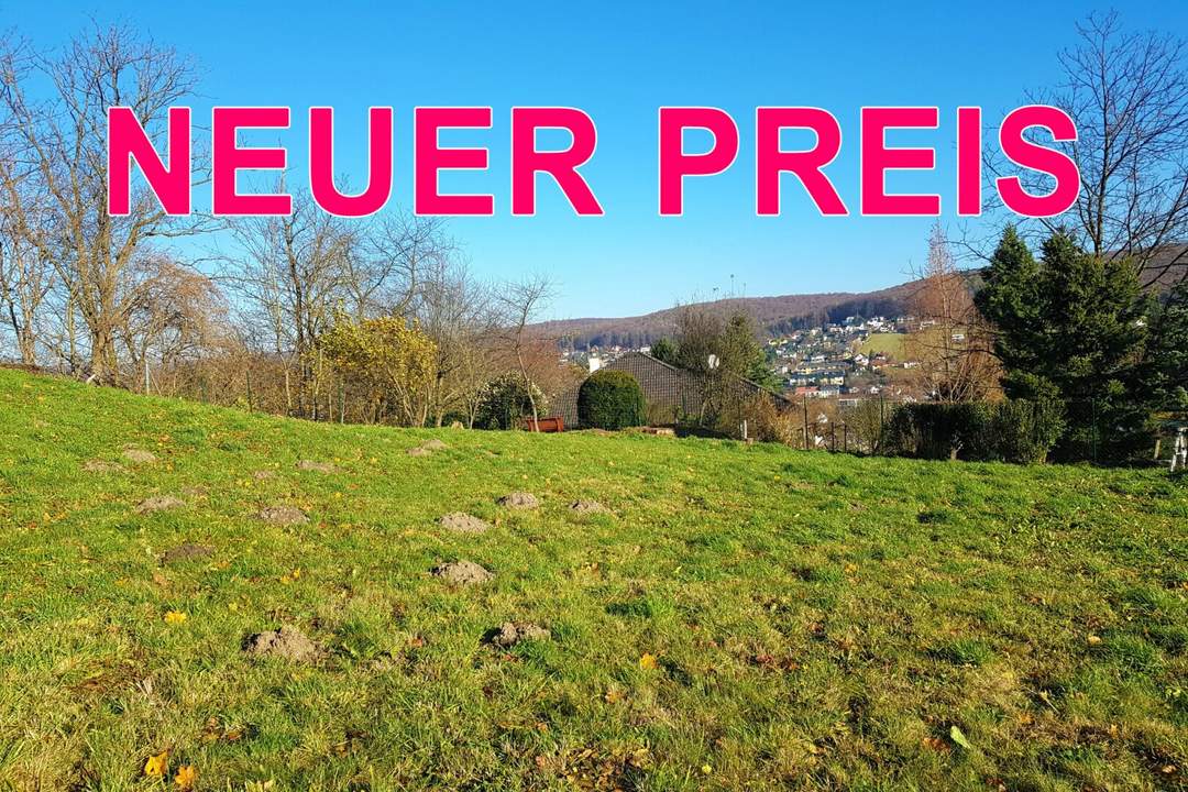 Herrliches Baugrundstück in zweiter Reihe zur Straße!