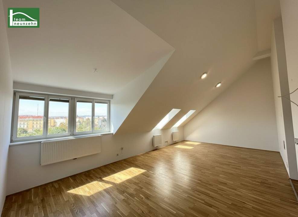 Panoramablick-Wohnung mit Dachterrasse nahe U6 Meidling zwischen Schönbrunn und Wienerberg - Frisch renoviert!