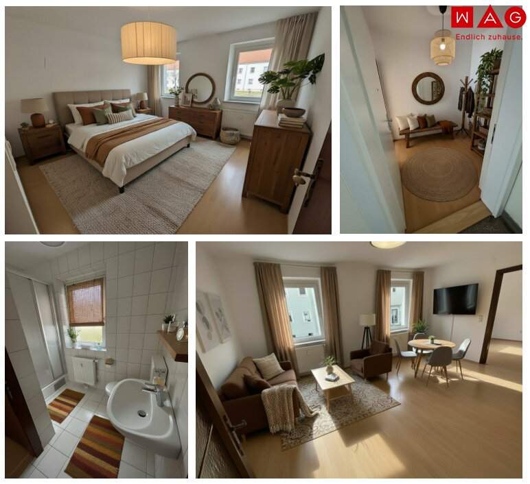 Ein Zuhause zum Ankommen und Wohlfühlen: gemütliche 3-Zimmer-Erdgeschosswohnung mit Charakter in Münichholz - ruhige, zentrumsnahe Lage in Steyr mit ausgezeichneter Anbindung!