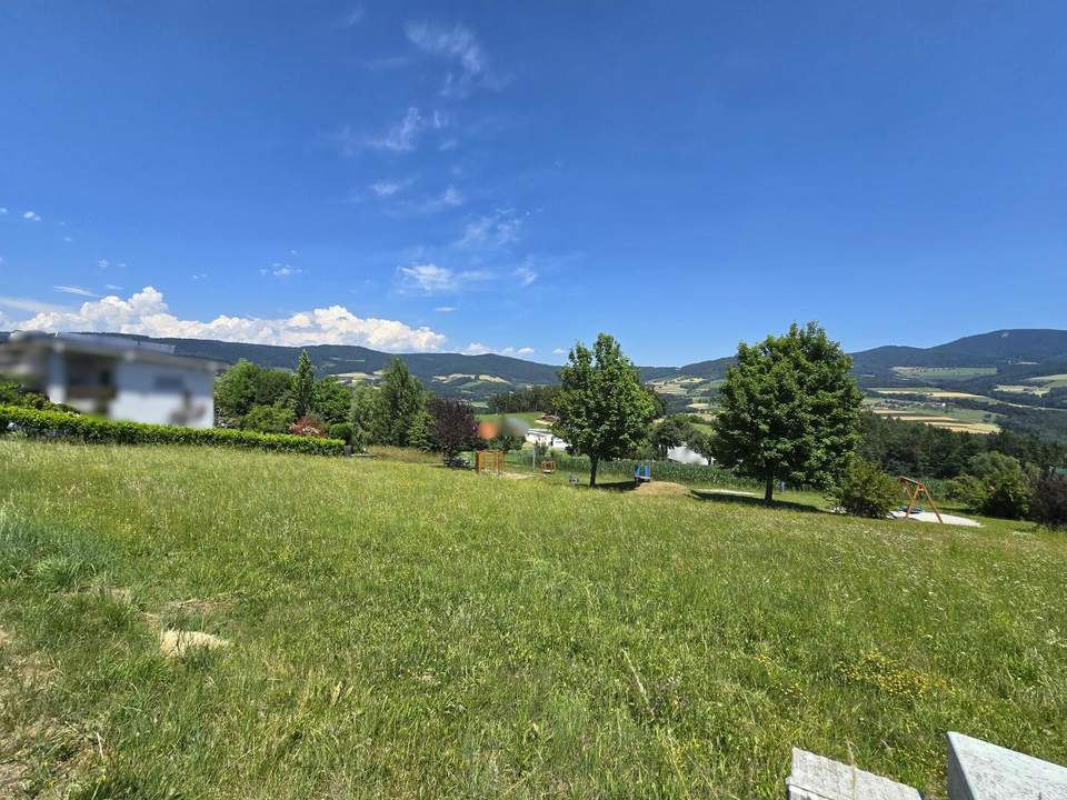 Grundstück in gepflegtem Neubauviertel mit schöner Aussicht