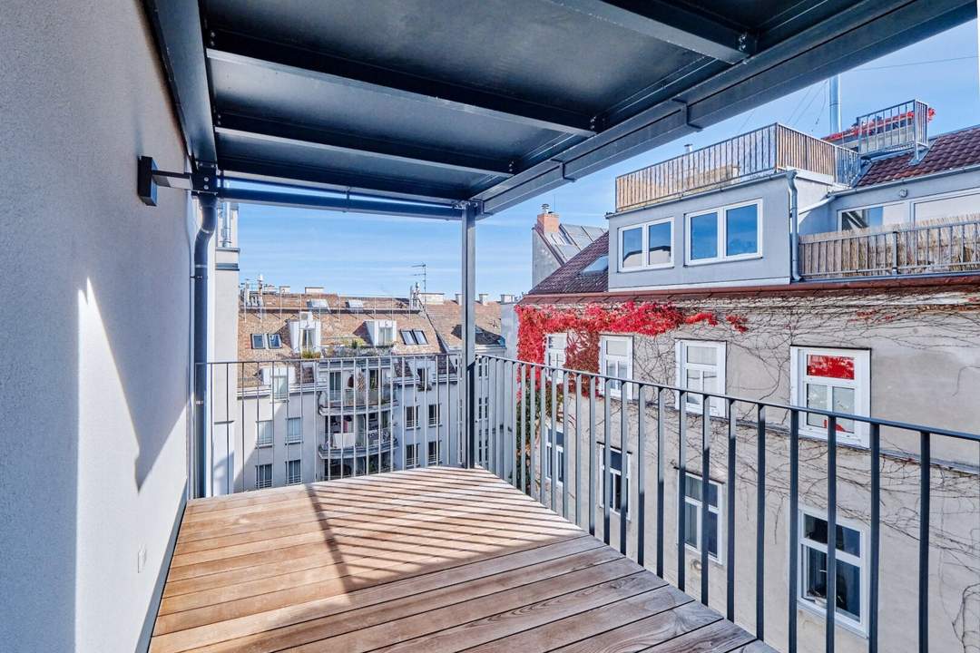 Familiäres Haus mit idealer Balkonwohnung für Singles oder Paare!