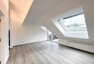 Moderne Dachgeschosswohnung mit 2 Zimmern & sonnigem Balkon nahe der Mur in Graz-Lend