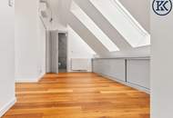 Luxus-Dachgeschosswohnung mit Galerie und zwei Terrassen in bester Lage des 9. Bezirks