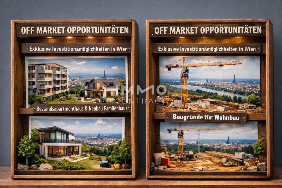 Off Market Verborgene Chancen für Investoren I Bauträger &amp; Eigennutzer