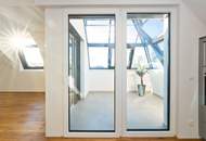 Erstbezug! Nähe Hauptbahnhof und U1 - exklusive, ruhige und sonnendurchflutete DG Wohnung mit Weitblick