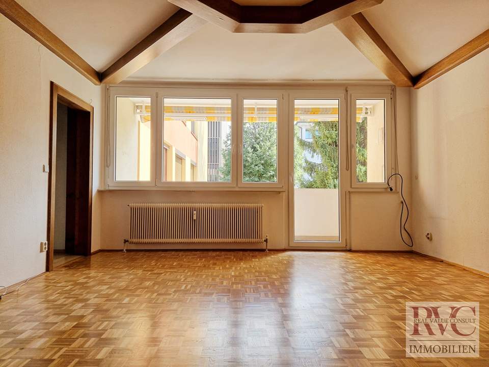 Salzburg-Herrnau: Großzügige, sehr helle und ruhige 4-Zimmer-Wohnung mit Loggia und Top-Grundriss