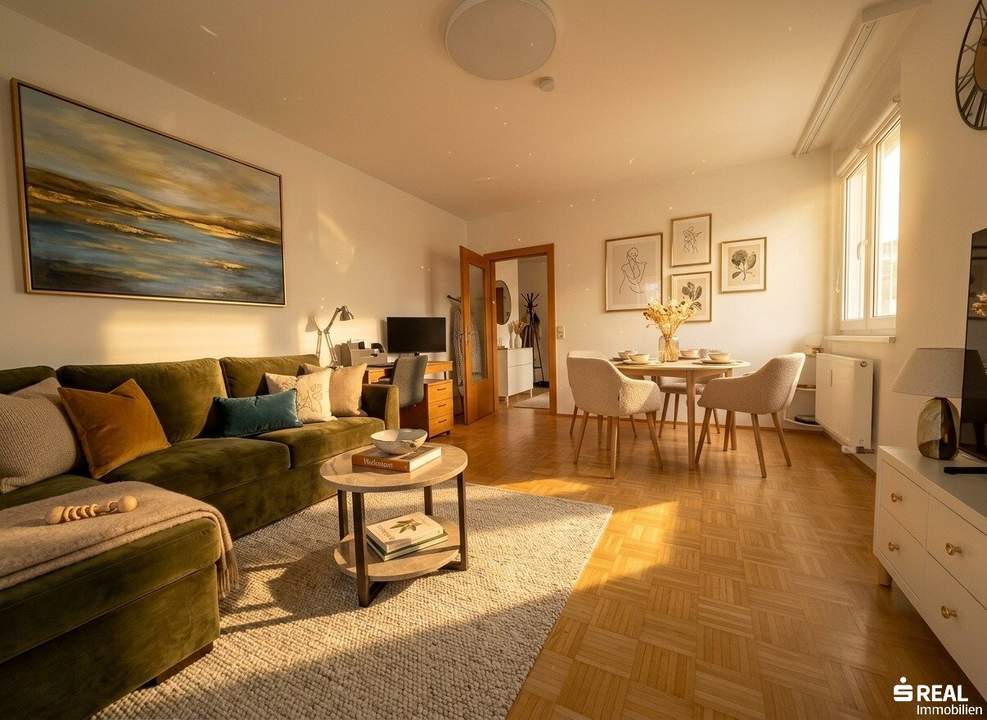 Charmante 2-Zimmer-Wohnung in ruhiger Lage von Klagenfurt