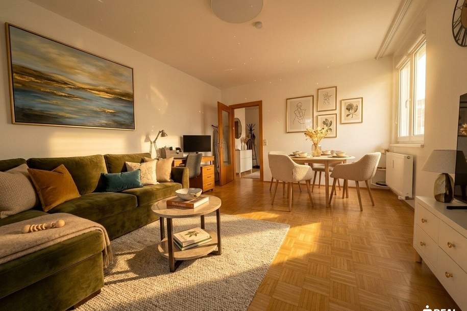 Charmante 2-Zimmer-Wohnung in ruhiger Lage von Klagenfurt, Wohnung-kauf, 239.000,€, 9020 Klagenfurt(Stadt)