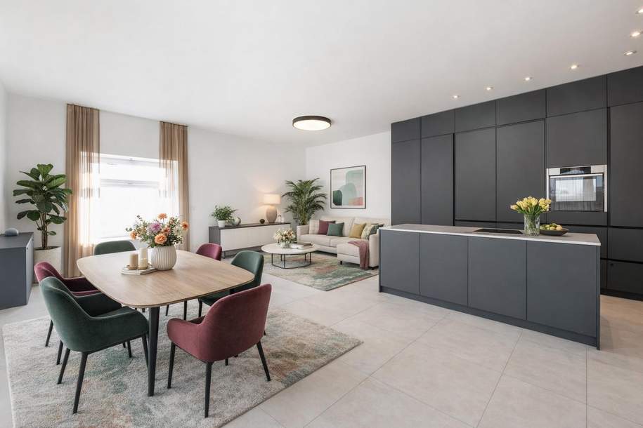 Hochwertigste Ausstattung. Barrierefrei. Swim Spa. Penthousecharakter!, Wohnung-kauf, 599.000,€, 8054 Graz(Stadt)