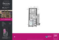 BREEZE – Wohnen mit Leichtigkeit – 2 Zimmer mit Balkon im Breeze Breitensee