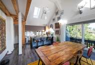 Fichtlgut Koppl: Galeriewohnung mit ca. 350 m² – zwei Einheiten, drei Stellplätze, Wohnraum mit Geschichte