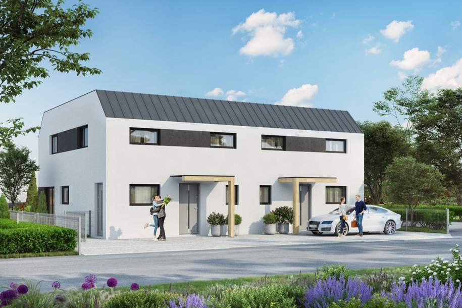 ++ NEUBAU DOPPELHÄUSER in GUNTRAMSDORF, Margeritenweg ++, Haus-kauf, 453.184,€, 2353 Mödling