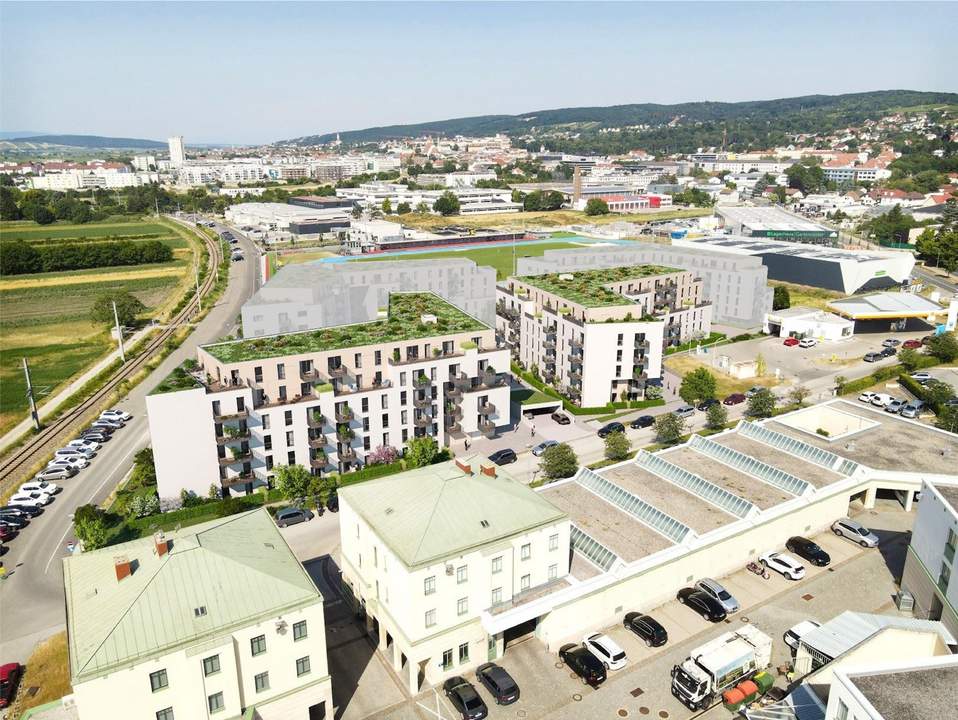 ZIELGERADE Eisenstadt Tür 84 - Anlegerwohnung mit Vertriebsservice, nur EUR 189.000 netto
