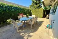 Gartenwohnung mit Designküche & Kamin – möbliert, ab 15.09. frei!