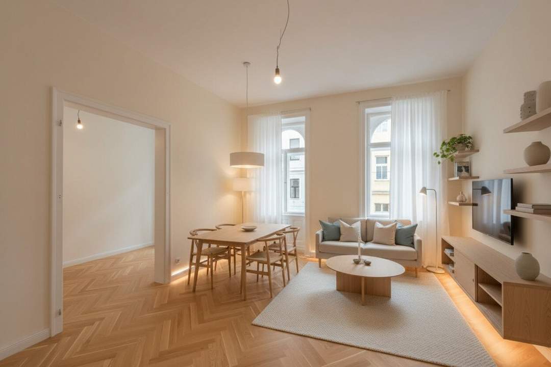 ++NEU++ Exzellent ausgestattete 2-Zimmer Altbau-Wohnung in toller Lage (Erstbezug)!!!