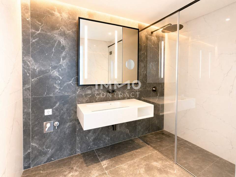 DANUBEFLATS: Smarter 2 Zimmer Grundriss - Pool, Sauna, Fitness, Concierge inklusive