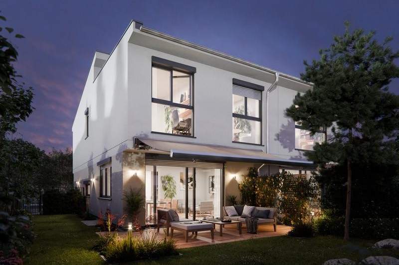 Hochwertige Doppelhaushälfte am Bruckhaufen - Erstbezug, Haus-kauf, 742.900,€, 1210 Wien 21., Floridsdorf