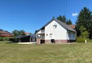 Wohnen &amp; Wertanlage - Einfamilienhaus mit großem Garten/Baugrund in Olbendorf