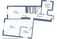 CITY-WOHNUNG - 3. LIFTSTOCK - GRÜNBLICK - NÄHE AUGARTEN UND LÄNDE - U-BAHN UMS ECK