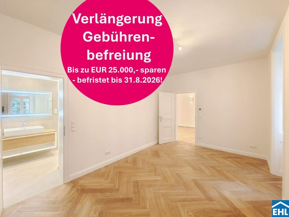 Saniert: Attraktive 2 Zimmer-Altbauwohnung im Stuwerviertel