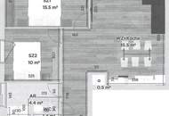 Vollrenovierte 3-Zimmer-Wohnung mit Loggia im erweiterten Diplomaten- und Botschafterviertel von Döbling