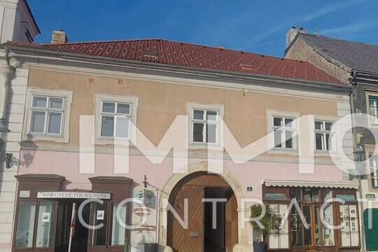 WOHN-UND GESCHÄFTSHAUS AUS DEM 16. JAHRHUNDERT IM HERZEN VON LANGENLOIS 100 m Kellerröhre, Nebengebäude, Innenhof, Geschäftslokale, usw., Haus-kauf, 750.000,€, 3550 Krems(Land)