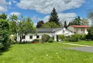 Velden am Wörthersee: Bungalow (teilunterkellert) in sonniger Lage mit herrlichem Garten