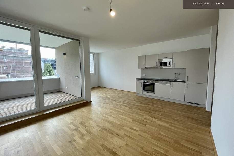 NEUWERTIGE 2 ZIMMER WOHNUNG | SÜDBALKON | IHR NEUES ZUHAUSE WARTET| AB AUGUST, Wohnung-miete, 866,33,€, 3100 Sankt Pölten(Stadt)