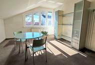 Zentrumsnah wohnen, Ruhe genießen – 3-Zimmer-Dachgeschoß-Wohnung mit Gartenblick