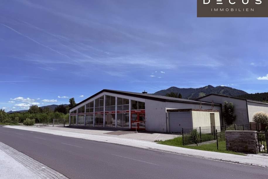 Vielseitige Gewerbeliegenschaft mit Entwicklungspotenzial und hervorragender Verkehrsanbindung an die S6 Semmering Schnellstraße in beide Richtungen | Krieglach, Gewerbeobjekt-miete, 16.400,00,€, 8670 Bruck-Mürzzuschlag