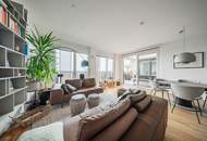 Penthouse im 34. OG mit Terrasse I 360° Wienblick I Designküche I TG Platz mit E-Ladestation