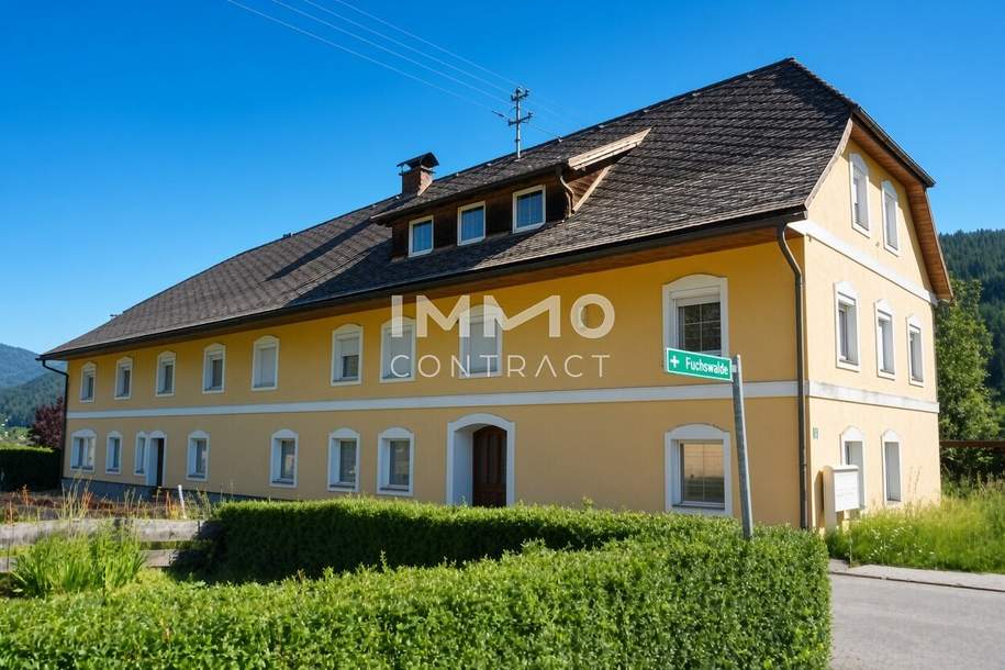 Mehrfamilienhaus mit 6 Wohneinheiten, auf großzügigem Grundstück und 6 Stellplätzen I Hohes Potential für starke Rendite, Gewerbeobjekt-kauf, 9343 Sankt Veit an der Glan