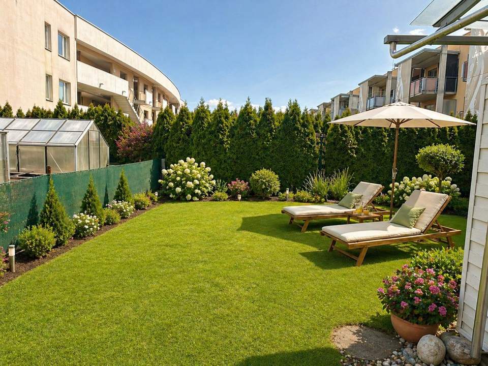 Helle 3-Zimmer-Wohnung mit Balkon &amp; Gartenanteil in ruhiger Lage nahe Klagenfurt am Wörthersee