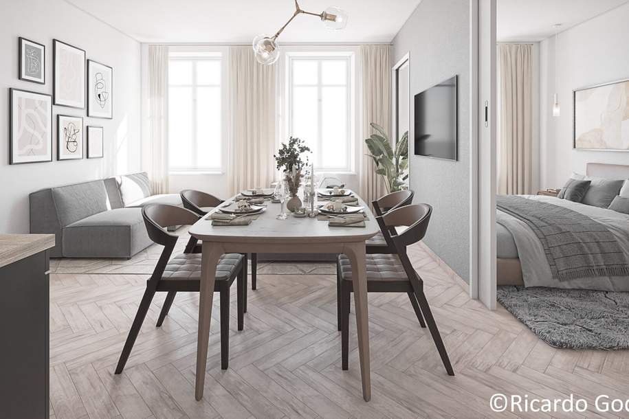 Klassisch. Außergewöhnlich. Mondän. Elegant., Wohnung-kauf, 340.000,€, 1180 Wien 17., Hernals
