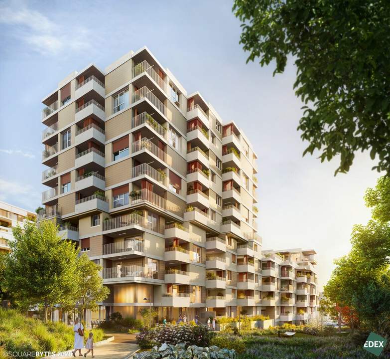 VILLAGE IM DRITTEN | MODERNE 2-ZIMMER WOHNUNG MIT LOGGIA