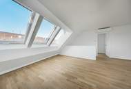 SKY HIGH >> lichtdurchflutete DG-Maisonette mit Dachterrasse >> ideale Verkehrsanbindung