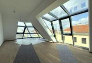 FRÜHLINGSAKTION | NEUE PREISE - klimatisierte Dachgeschosswohnung mit großzügiger Dachterrasse | LUFT-WÄRME-PUMPE
