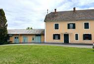 Toskana- Flair im Südburgenland: Haus mit ehemaliger Tischlerei auf großem Grundstück