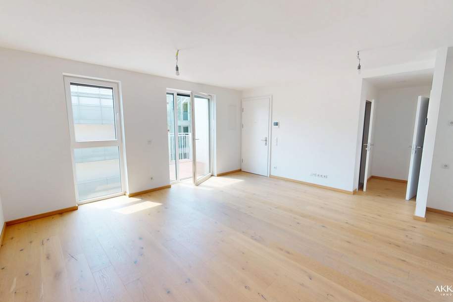 Moderne Dachgeschosswohnung mit Balkon in Brigittenau, Wohnung-miete, 1.385,00,€, 1200 Wien 20., Brigittenau